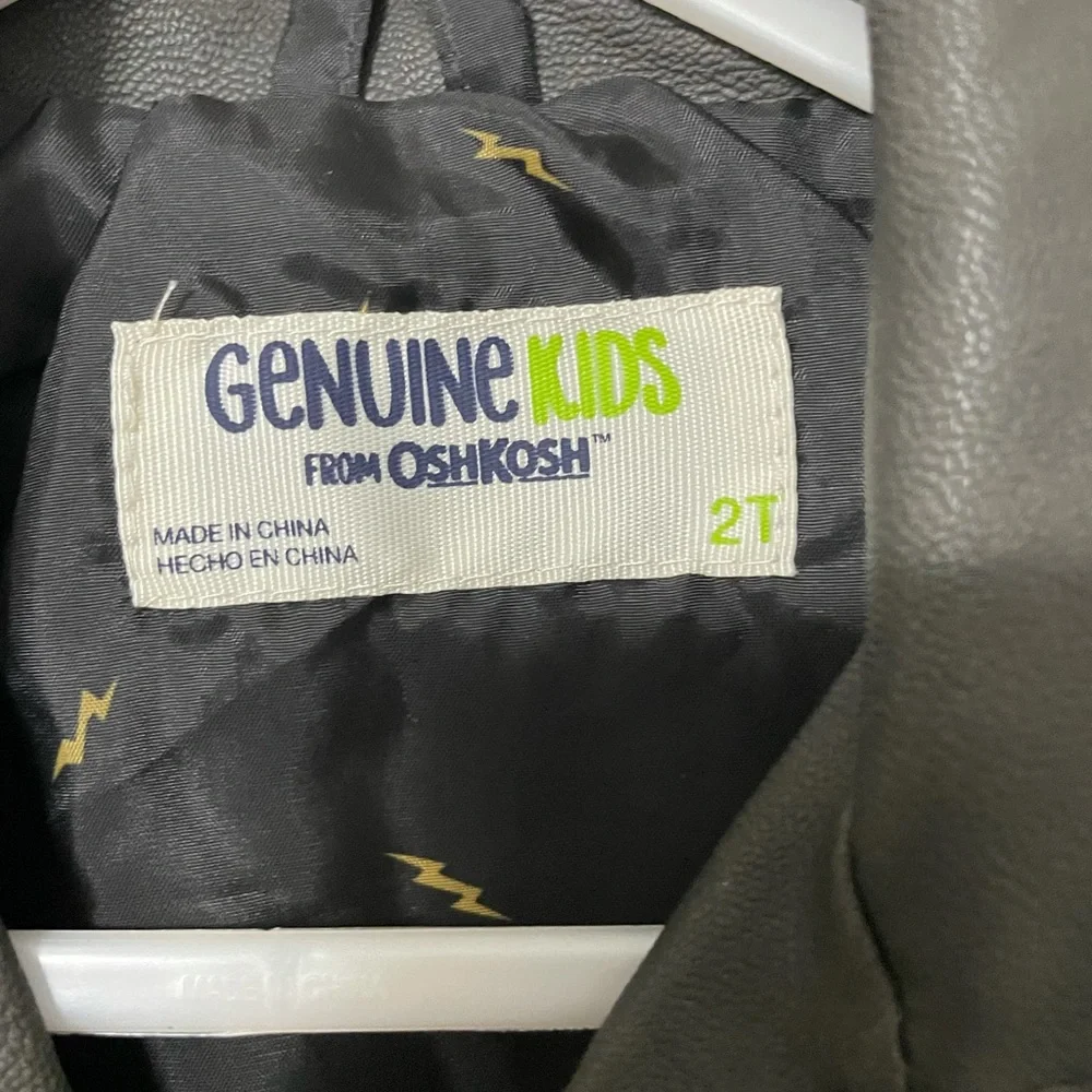Genuine Kids by OshKosh Faux Leather Coat